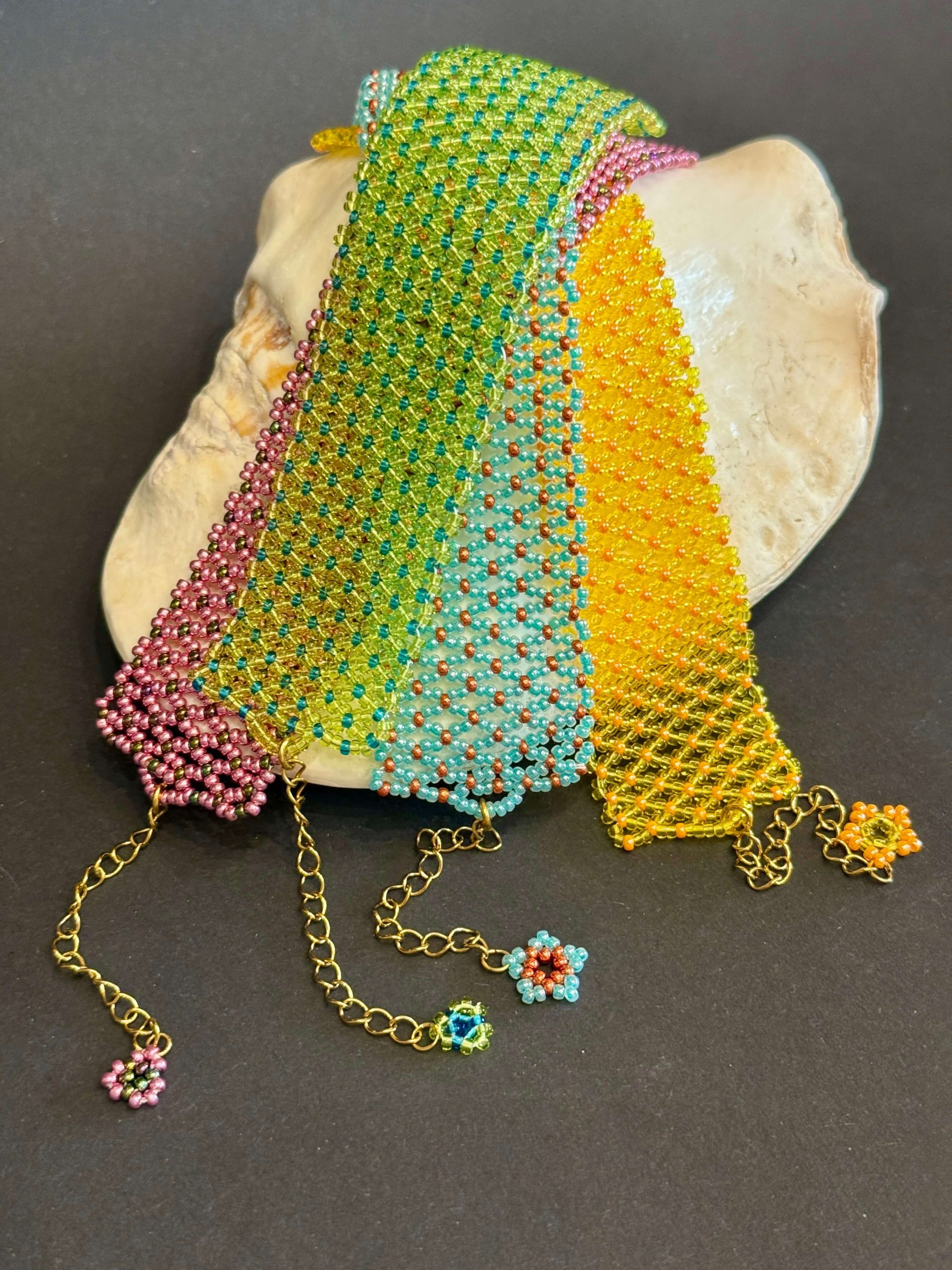 Χειροποίητο Βραχιόλι Miyuki "Positano" | Melia Jewelry Βραχιόλι-Μανσέτα "Positano" από Miyuki - Image 1